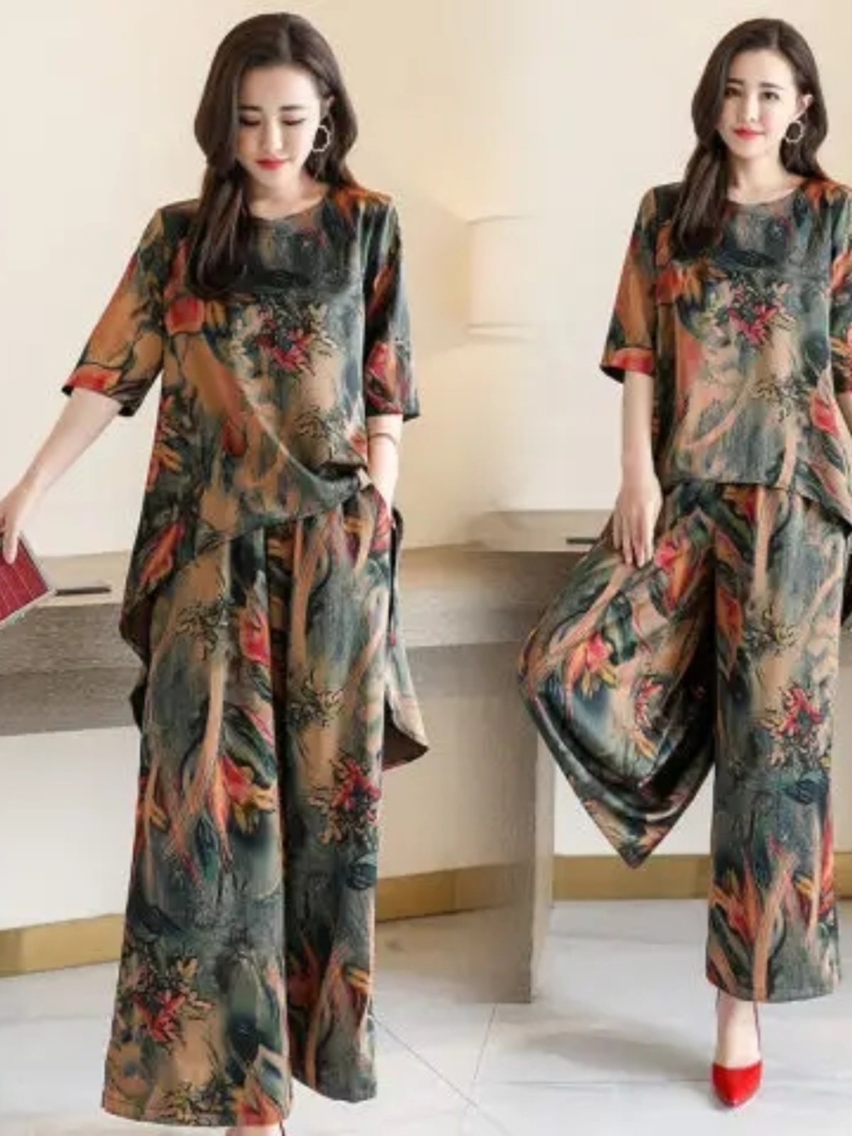 Women Fashion Over The Years - Ensemble deux pièces pour femmes, haut