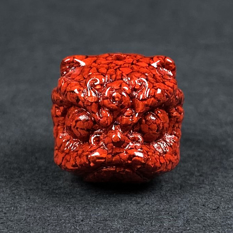 Women'S Fashion Jewellery - 10 perles de cristal de cinabre