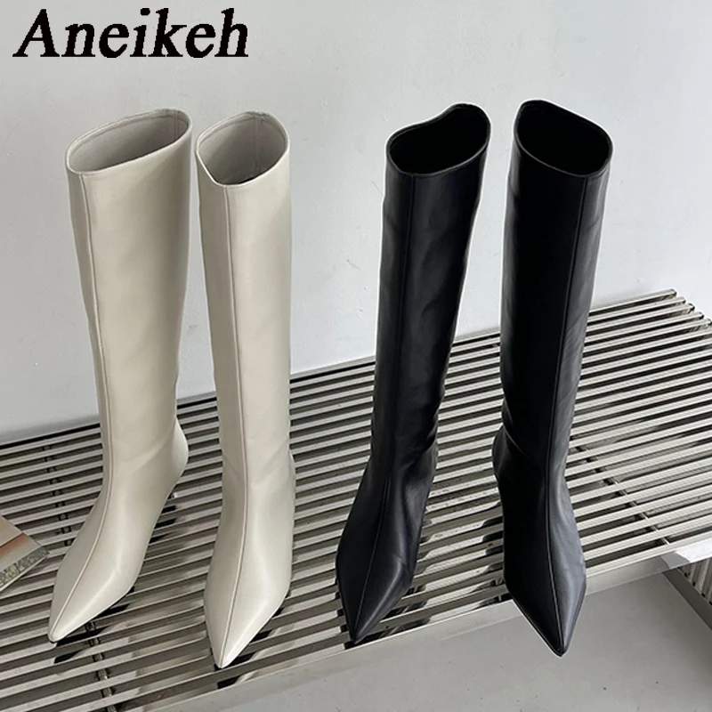 Aneikeh 2027 Bottes longues au - Women'S Fashion Knee High Boots avis et prix