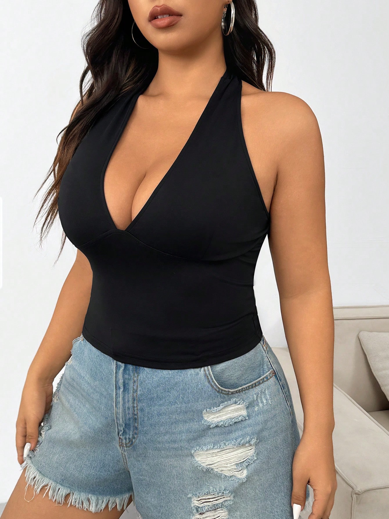 Nouveau Top Halter Sexy et Pol - Women'S Fashion Vest Tops avis et prix