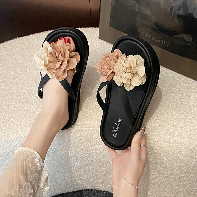 Sandales à plateforme florale  - Women'S Fashion Korea avis et prix