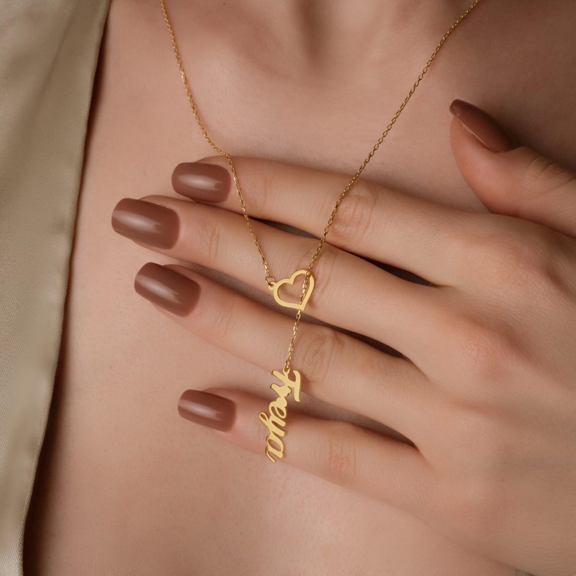 Collier Long personnalisé en a - Women Fashion Dress Names avis et prix