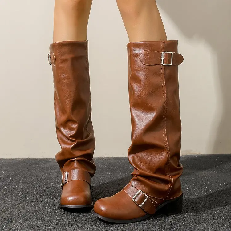 Bottes montantes antidérapante - Women'S Fashion Knee High Boots avis et prix