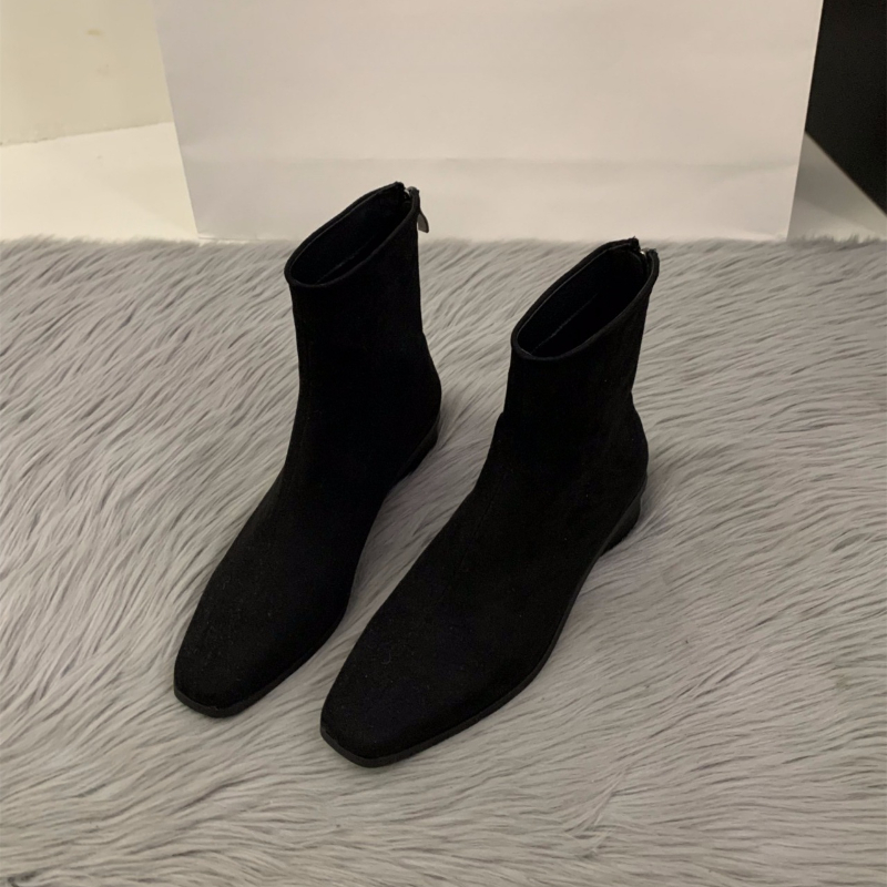 Botte nue couleur pêche avec f - Women'S Fashion Korea avis et prix