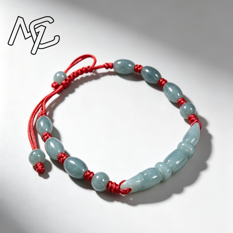 Perles en jade bleu naturel, é - Women'S Fashion Jewellery avis et prix