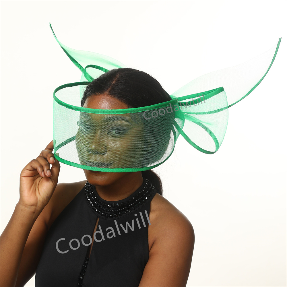 Chapeau Fascinateur Noir et Bl - Women'S Fashion Kentucky Derby avis et prix